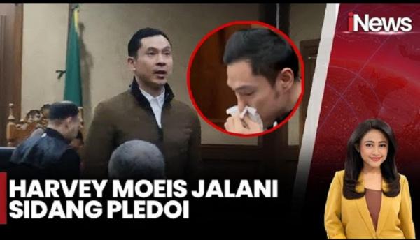 Harvey Moeis Menangis Ceritakan Peran Sandra Dewi sebagai Istri