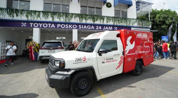 Antisipasi Lonjakan Kendaraan saat Nataru, Toyota Kerahkan Posko Siaga dan Mobile Charging