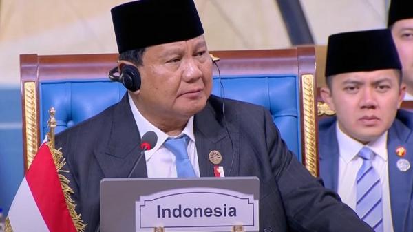 Prabowo di KTT D-8: Bagaimana Kita Bantu Palestina kalau Saling Musuhan Antarsesama