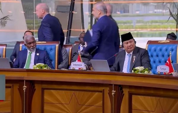 Penyataan Lengkap Kemlu RI soal Erdogan Walk Out di KTT D-8 saat Prabowo Pidato