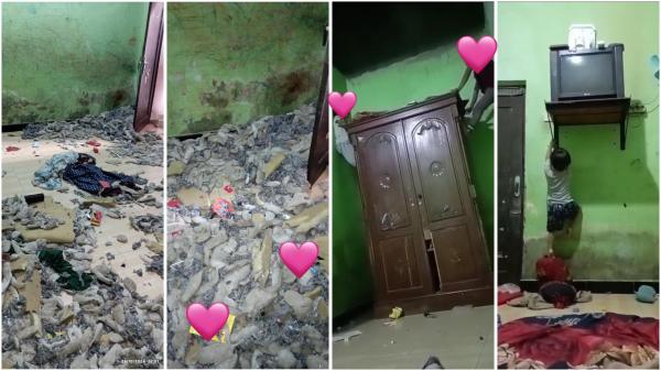 Heboh! Rumah Ibu Muda Viral dengan 7 Anak Banyak Black Mold di Dinding, Ini Bahayanya