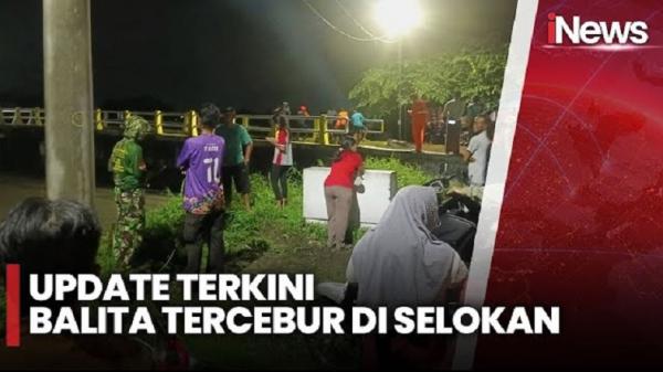 Pencarian Balita Hanyut saat Main Hujan di Surabaya, Petugas Sisir Aliran Air hingga ke Sungai