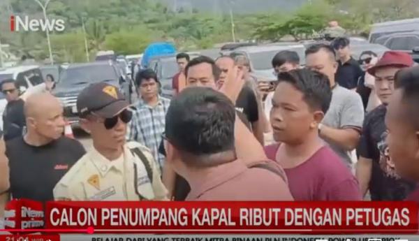 Calon Penumpang Kapal Ngamuk di Pelabuhan Merak, Protes Petugas Pilih Kasih