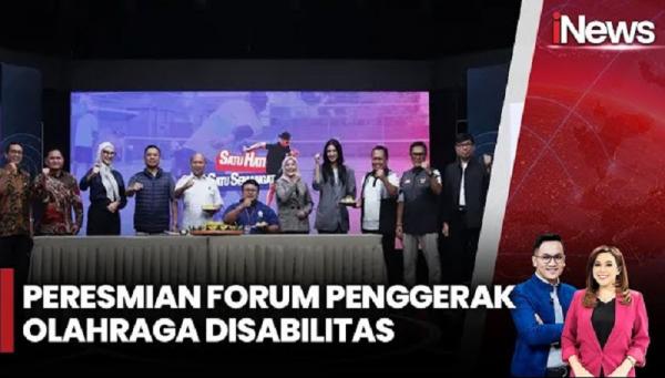 Forum Penggerak Olahraga Disabilitas Diresmikan