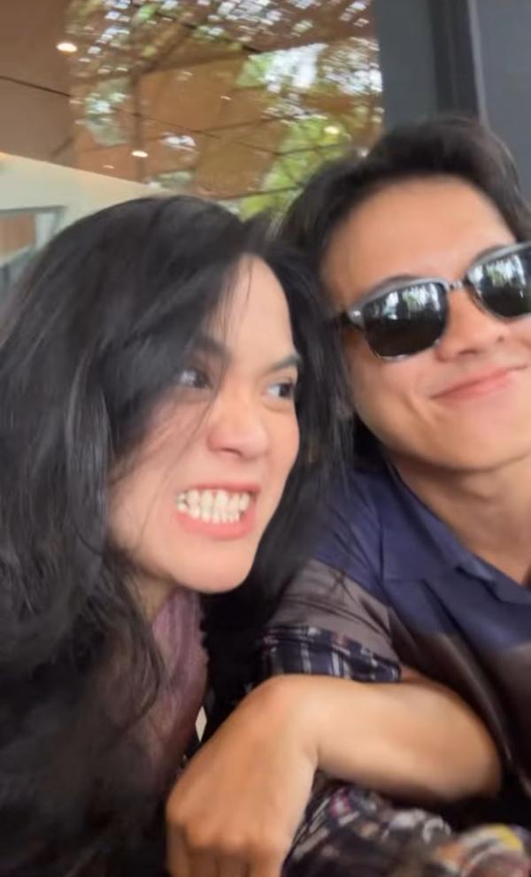 Sheryl dan Bisma kondangan ke pernikahan Salma dan Dimansyah. (Foto: X)