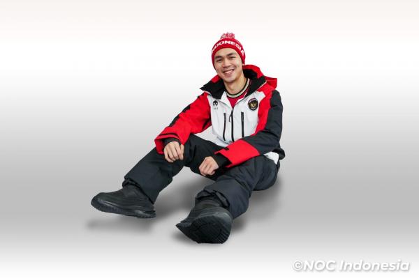 Atlet ice dancing Indonesia, Dwiki Eka Ramadhan. (Foto: NOC Indonesia)