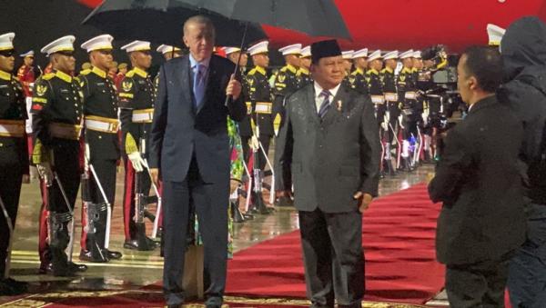 Prabowo bakal Gelar Pertemuan dengan Erdogan di Istana Bogor Hari Ini