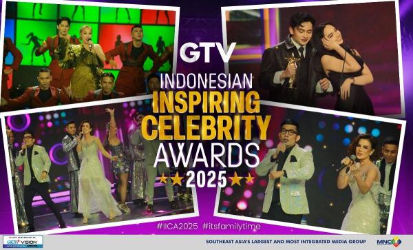 Pertama Kali Digelar, Salma sampai The Sinathrya Family Bawa Pulang Trofi Indonesian Inspiring Celebrity Awards 2025