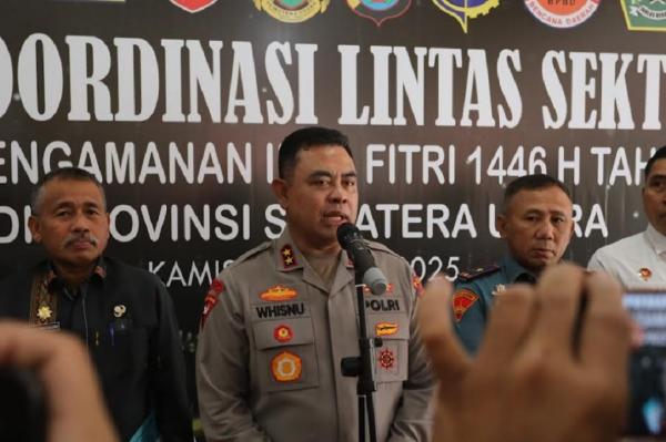 Pengamanan Idul Fitri di Sumut, 12.104 Personel Gabungan Disiagakan