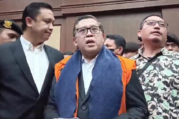 Hasto sebelum Sidang Dakwaan: Saya adalah Tahanan Politik