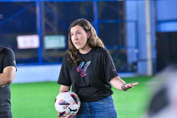 Almudena Gómez, Delegasi LALIGA di Indonesia. (Foto: LALIGA)