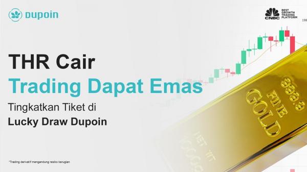 Trading Dapat Emas dari Lucky Draw Dupoin Trading Dapat Emas dari Lucky Draw Dupoin. (Foto: dok ist)