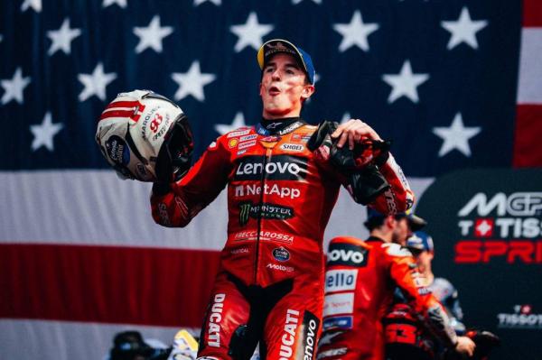 Komentar Mengejutkan Marc Marquez usai Menang Sprint Race MotoGP Amerika 2025