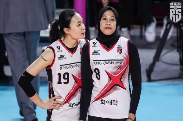 Jadwal Red Sparks Vs Pink Spiders di Leg 5 Final Liga Voli Korea Sore Ini