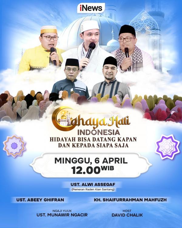 Cahaya Hati Indonesia siang ini, Minggu 6 April 2025. (Foto: vozpublica)