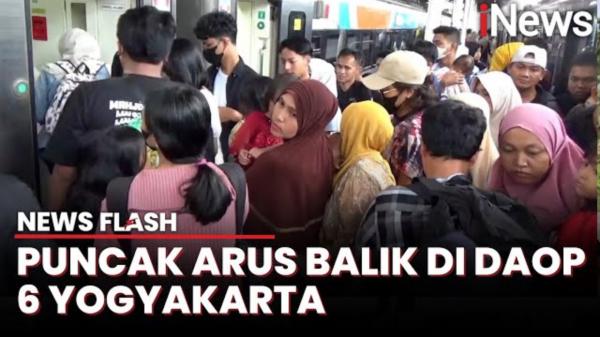 Puncak Arus Balik Lebaran, 31 Ribu Orang Diberangkatkan dari Daop 6 Yogyakarta | News Flash
