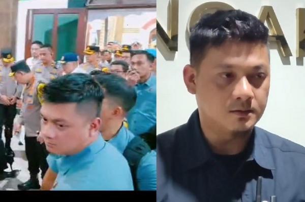 Tampang Ipda Endry Ajudan Kapolri sebelum dan sesudah Pukul Jurnalis