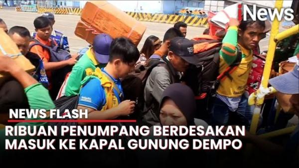 Puncak Arus Balik Lebaran, Ribuan Penumpang Padati Pelabuhan Tanjung Perak | News Flash
