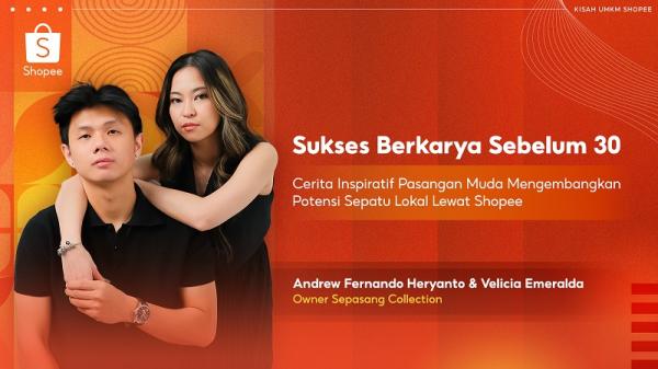 Kisah Inspiratif Pasangan Muda Kembangkan Potensi Sepatu Lokal lewat Shopee