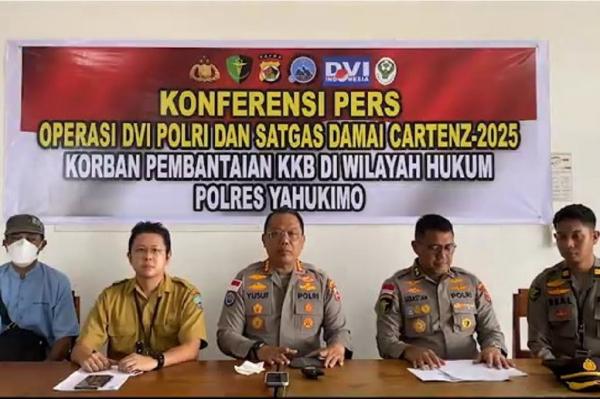 DVI Polri Identifikasi 3 Jenazah Korban Pembantaian KKB di Yahukimo, Ini Nama-namanya