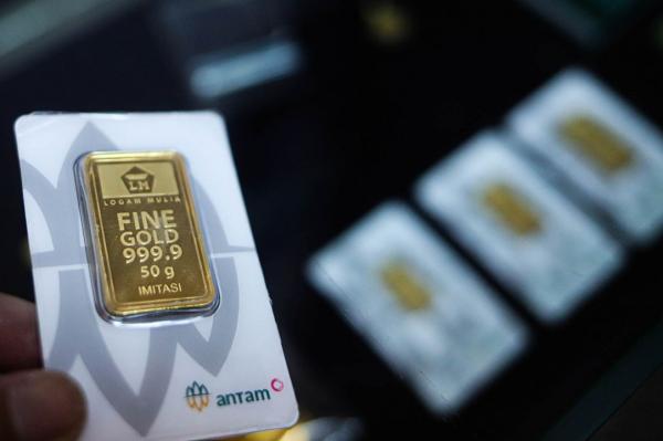 Harga Emas Antam Hari Ini Naik Tipis Rp4.000, per Gram Dijual Berapa?