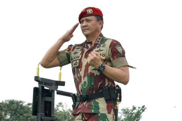 Danjen Kopassus Mayjen TNI Djon Afriandi. (Foto: @penkopassus/Instagram)