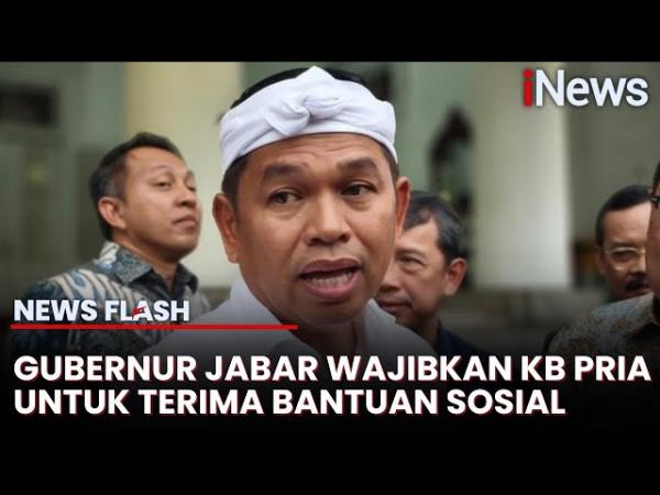 Dedi Mulyadi Syaratkan Pria Harus Vasektomi Jika Ingin Bansos