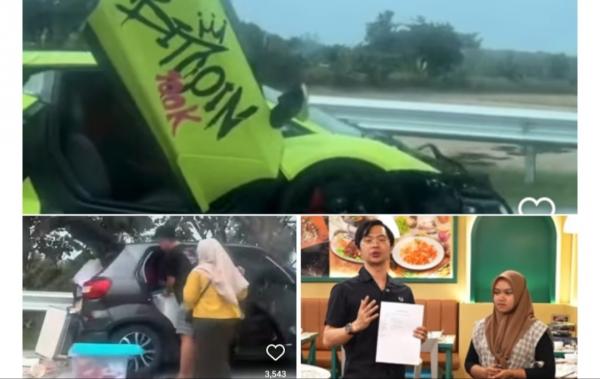 Tabrak S-Presso, Pemilik Lamborghini Crazy Rich Surabaya Ganti Mobil Korban dengan yang Baru