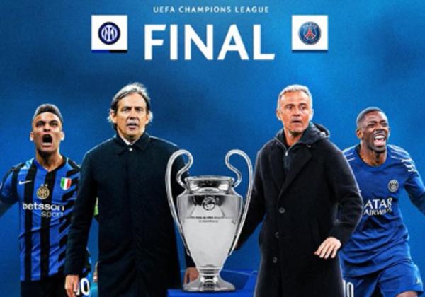 Link Live Streaming PSG Vs Inter Milan di Final Liga Champions Dini Hari Nanti