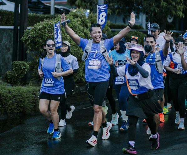 BRI Dukung Sport Tourism dan UMKM Lokal di Purwokerto Half Marathon 2025 