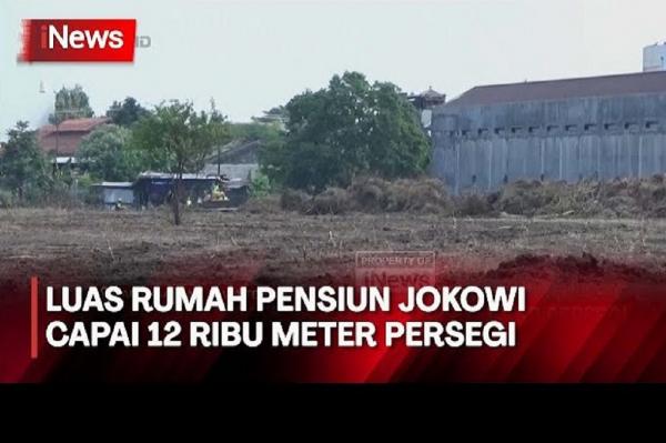Berapa Luas Rumah Jokowi? Wow, Besarnya sampai Segini