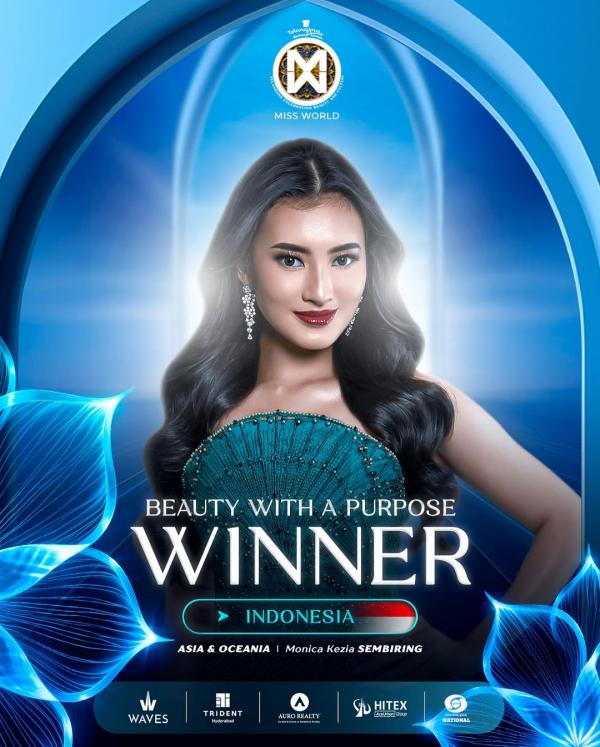 Miss Indonesia 2024 menang BWAP Instagram)