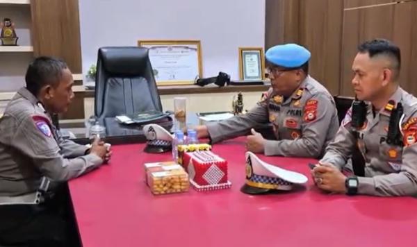 Oknum Polisi di Gowa Dinonjobkan dan Ditahan usai Viral Pungli Pemotor Wanita
