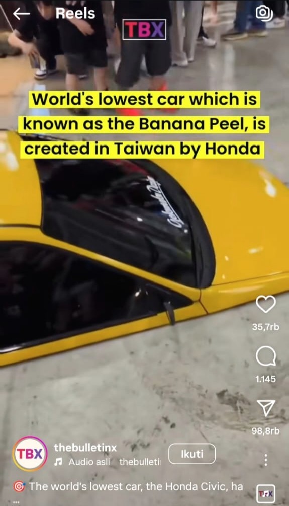 mobil terpendek