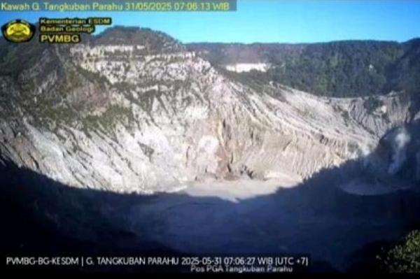 Badan Geologi Keluarkan 5 Rekomendasi terkait Kondisi Gunung Tangkuban Parahu, Ada Apa?