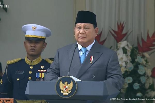 Prabowo: Pancasila Jangan Hanya Dijadikan Mantra dan Slogan