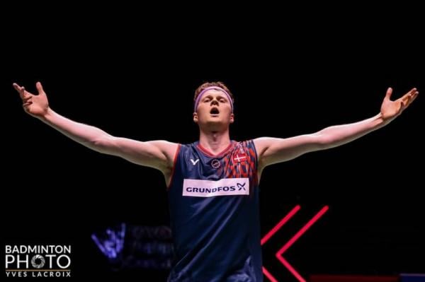 Komentar Mengejutkan Anders Antonsen jelang Bentrok Alwi Farhan di Indonesia Open 2025