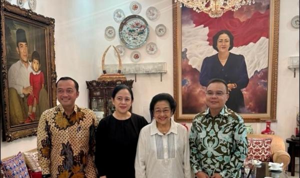 Dasco bertemu Megawati di kediaman Presiden ke-5 RI dan mengaku mendapat wejangan. (Foto: Instagram Dasco)