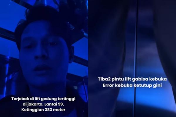 Ngeri! Pengunjung Terjebak 40 Menit di Lift Lantai 99 Gedung Tertinggi di Jakarta