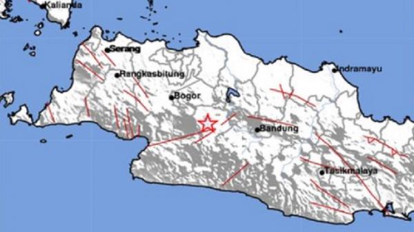 Gempa Magnitudo 2,5 Guncang Cianjur, BMKG: Berpusat di Darat Akibat Aktivitas Sesar Aktif