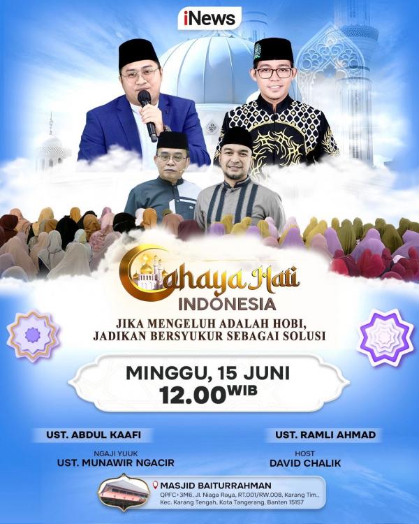 Program Religi Cahaya Hati Indonesia. (Foto: vozpublica)