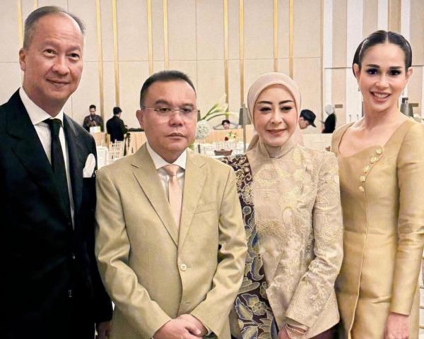 Menteri dan Politisi kondangan ke akad nikah Al Ghazali dan Alyssa Daguise. (Foto: Instagram)