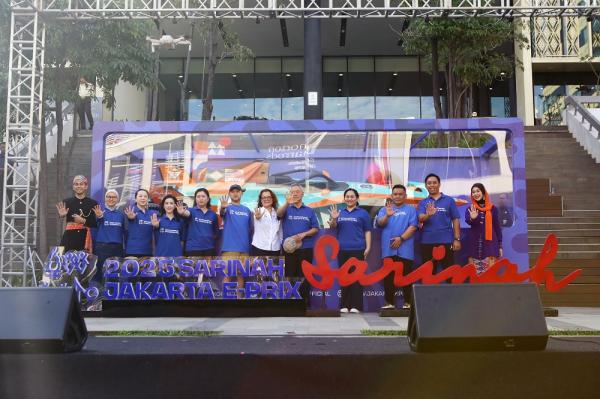 PT Sarinah (Persero) resmi diumumkan sebagai sponsor utama ajang balap bergengsi Formula E Jakarta. (Foto: vozpublica)