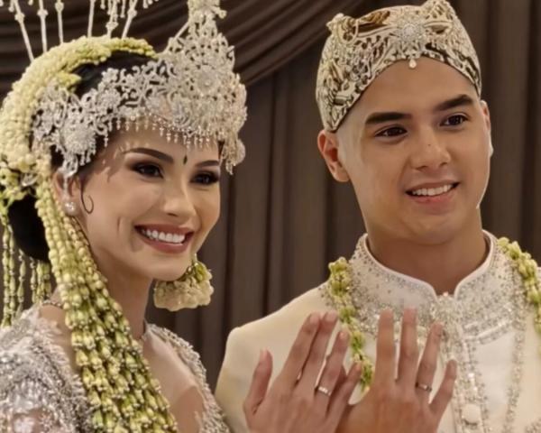 Saksi nikah Al Ghazali dan Alyssa Daguise adalah Menteri Perindustrian Agus Gumiwang. (Foto: Instagram)