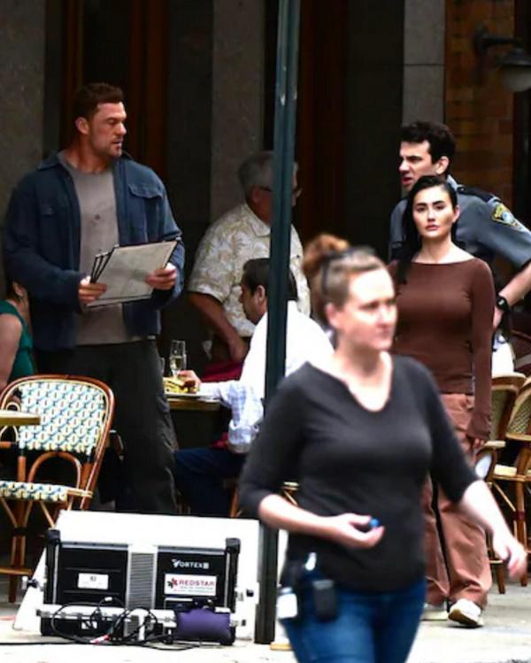 Momen Agnez Mo syuting Reacher season 4. (Foto: X)