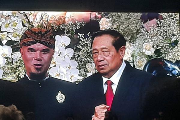 SBY Kondangan ke Ngunduh Mantu Al Ghazali dan Alyssa Daguise, Parasnya Disorot