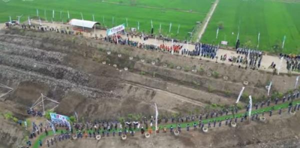 TPA Winongo Kota Madiun Penampakan TPA Winongo Kota Madiun yang sudah mulai diubah menjadi bukit taman piramid untuk penghijauan, edukasi, dan wisata. (Foto: dok Pemkot Madiun)