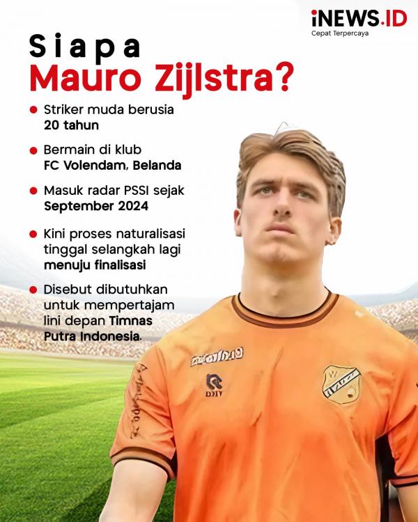 Mauro Zijlstra Segera Dinaturalisasi 1