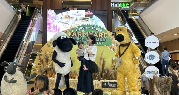 Serunya Meet and Greet Bareng Shaun The Sheep di Libur Sekolah, Yuk Datang!