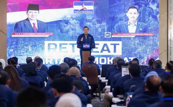 Ketum AHY di Retreat Demokrat: Kawal Pemerintahan Prabowo, Siapkan Pemenangan Pilpres dan Pileg 2029